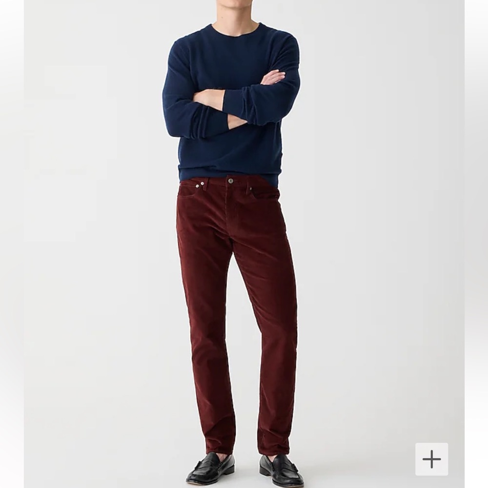 770™ Straight-fit pant in corduroy - Ruby Burgundy